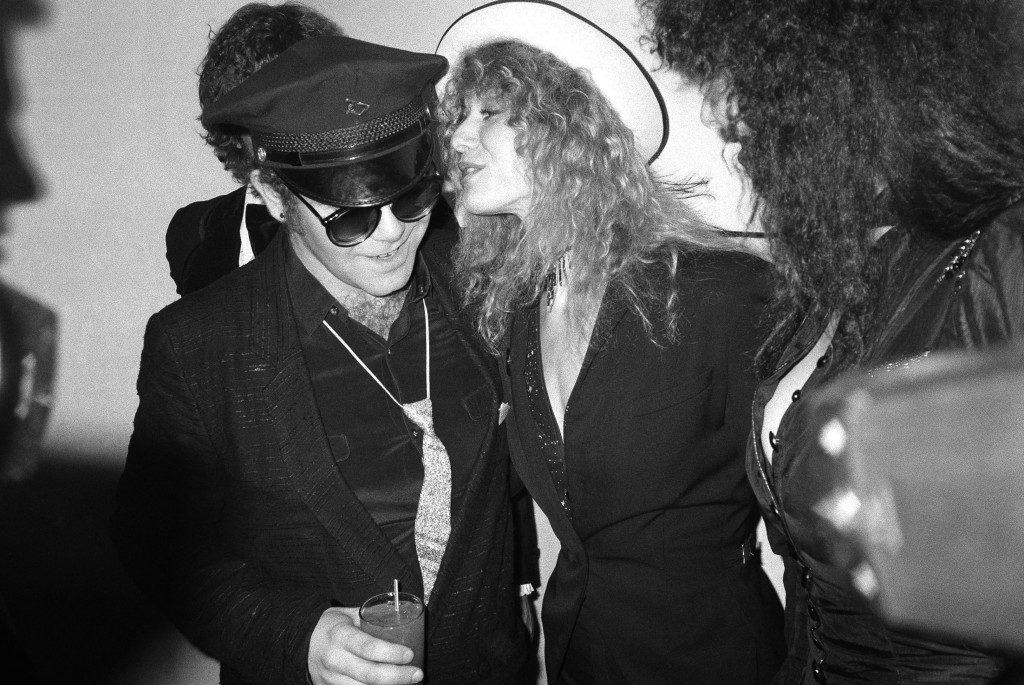 Rocket man meets disco ball.